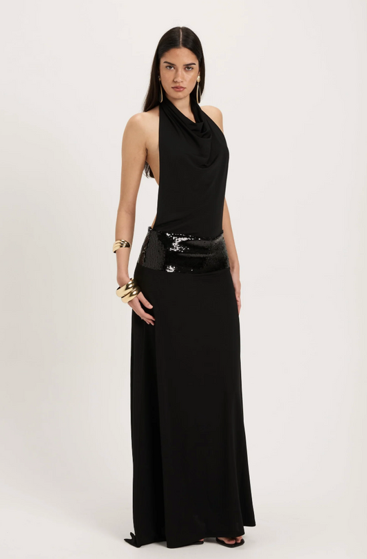 Adele gown Black