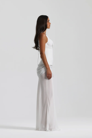 Cadence Gown White
