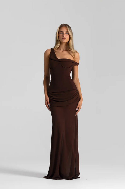 Cadence gown Brown