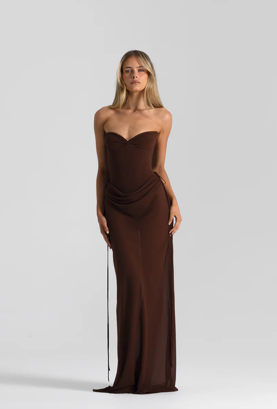 Verity Bustier & Allira Skirt Espresso