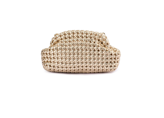 Everly Hand Woven Clutch