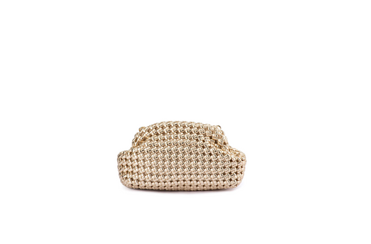 Everly Hand Woven Clutch