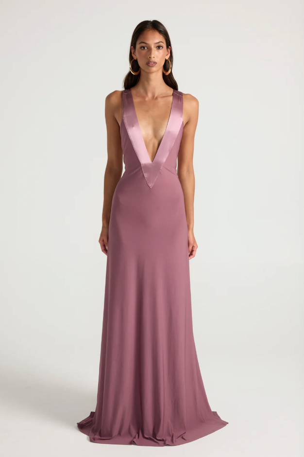 Rosa Gown Mauve
