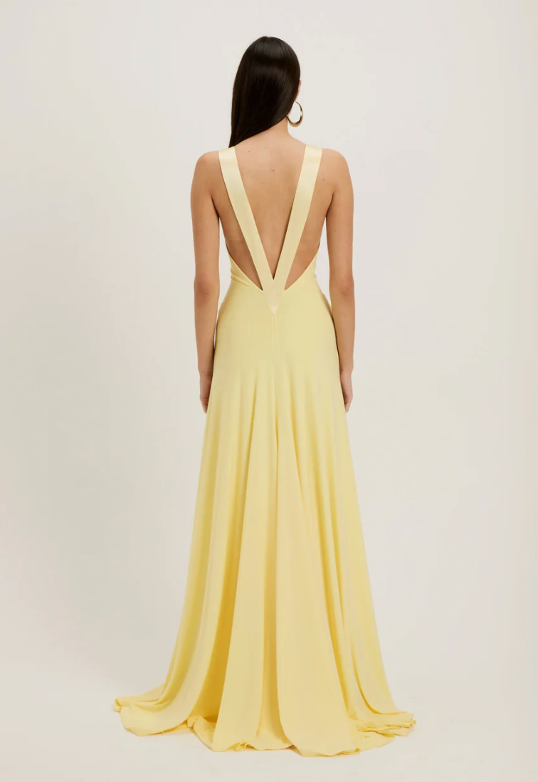 Rosa Gown Lemon