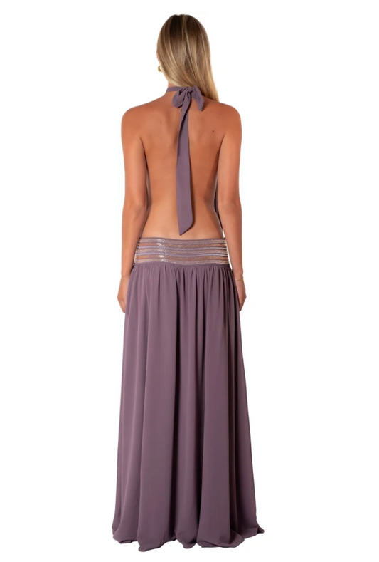 Delphine Maxi Mauve