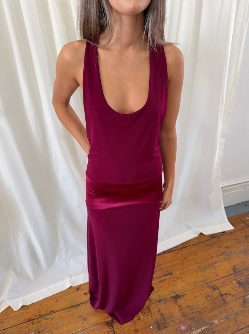 Serena Dress Ruby